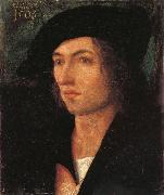 BURGKMAIR, Hans Portrait of a Man oil on canvas